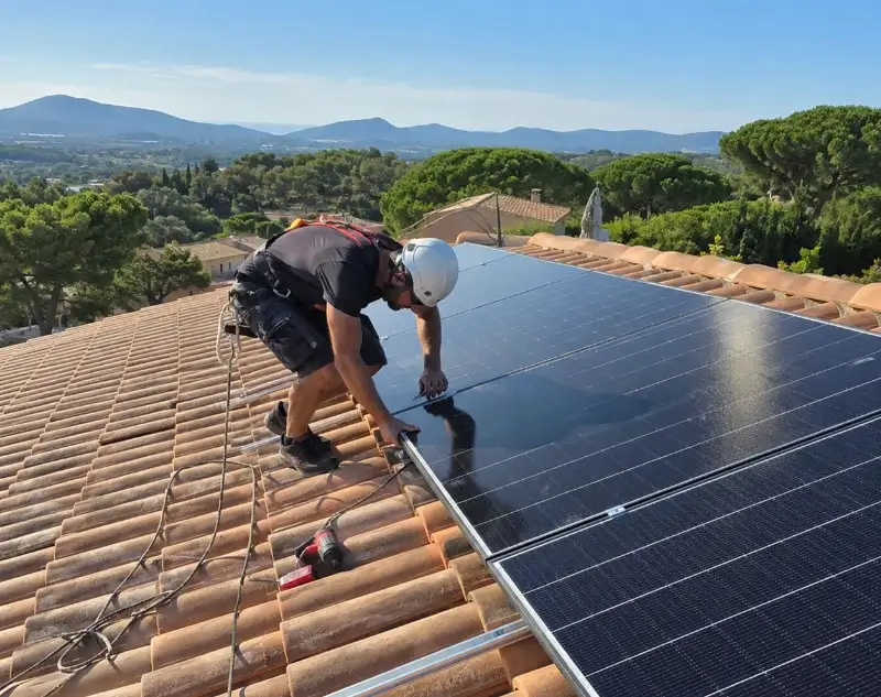 Installateur panneaux solaires Civrieux — pose photovoltaïque sur toiture